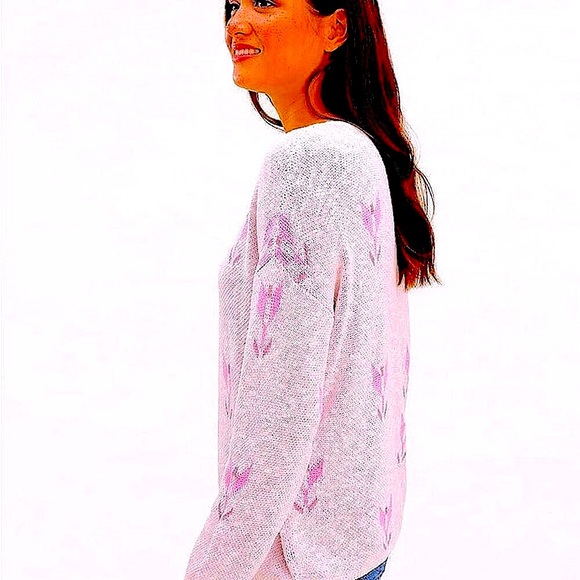 Splendid Aster Tulip Crewneck Sweater NWOT - Picture 2 of 4